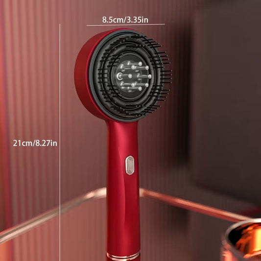 Electric Scalp Massager Brush with Oil Applicator – Hair Growth Tool