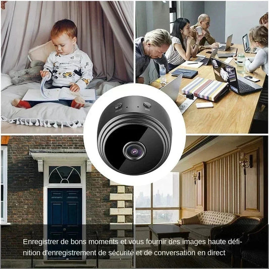 A9 Mini Wireless Security Camera – 1080P HD Portable Surveillance with Magnetic Mount