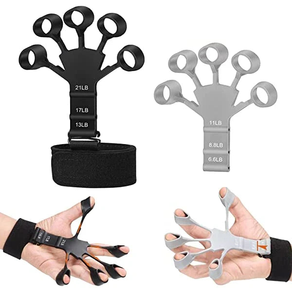 Hand Grip Strengthener – Adjustable Finger Exerciser for Stronger Hands & Fingers