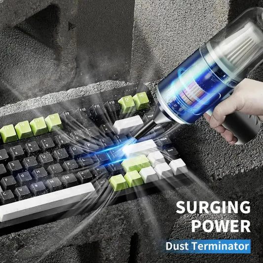 Wireless Car Vacuum Cleaner – Cordless High Suction Mini Handheld