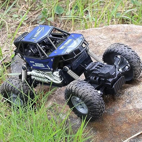 Road Monster 4WD Remote Control Stunt Car – High-Speed Off-Road Rock Crawler