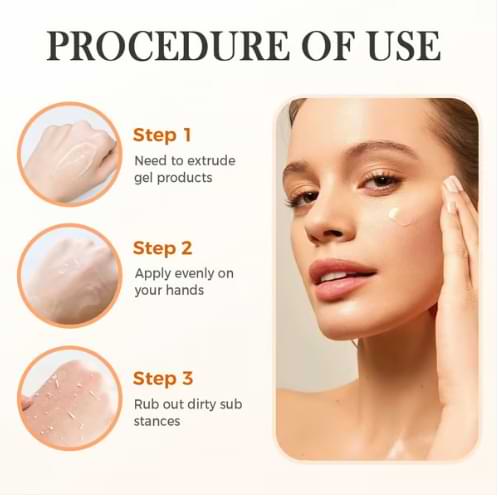 Orange Enzyme Glow Gel