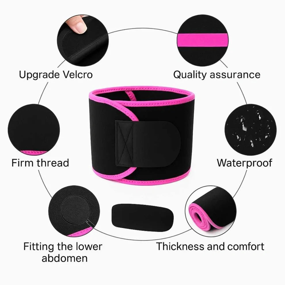 Neoprene Waist Trimmer & Sweat Belt