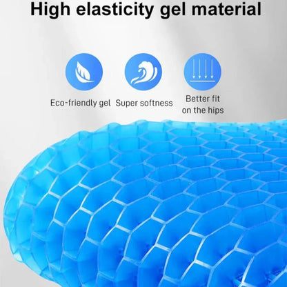 3D Gel Car Seat Cushion – Cooling Comfort Pad