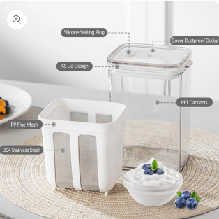 2-in-1 Yogurt Filter & Fine Mesh Strainer