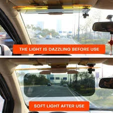 2 in 1 Anti Glare Sun Visor - Day & Night