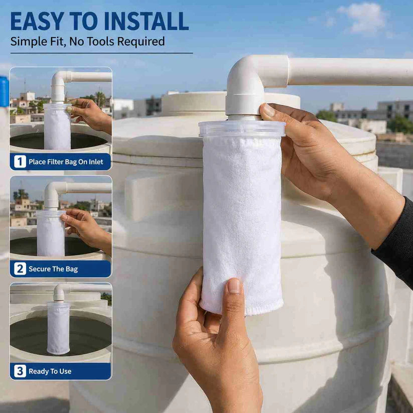 Water Tank Filter Bag