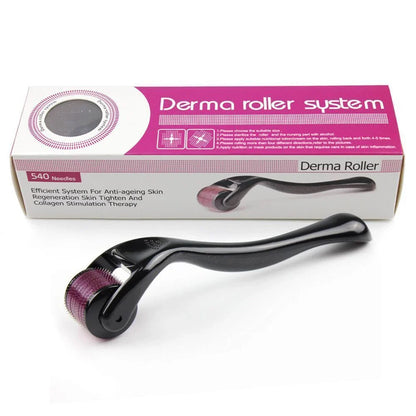 Derma Roller System – 6-in-1 Microneedling Kit for Skin Glow & Scar Reduction