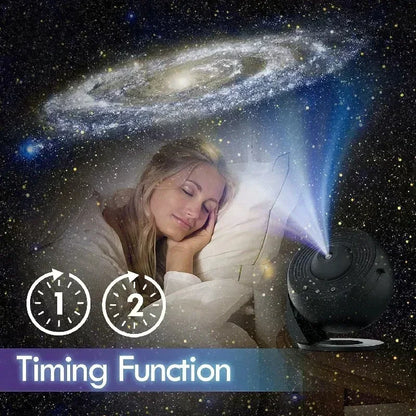 12-in-1 Galaxy Projector – HD Starry Sky Planetarium Light for Kids & Adults