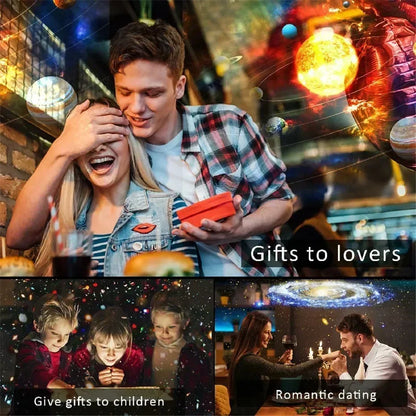 12-in-1 Galaxy Projector – HD Starry Sky Planetarium Light for Kids & Adults