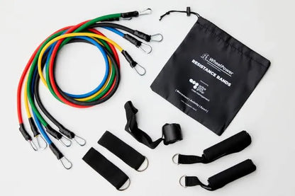 11-Piece Resistance Band Set for Home Gym