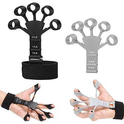 Hand Grip Strengthener – Adjustable Finger Exerciser for Stronger Hands & Fingers