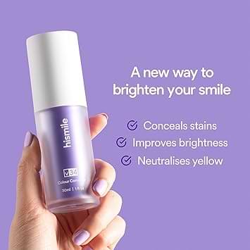 Hismile V34 Colour Corrector Teeth Brightening Serum 30ml (Original)
