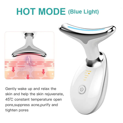Anti-Wrinkle Beauty Apparatus – Instant Lift, EMS & LED Skin Tightening Device