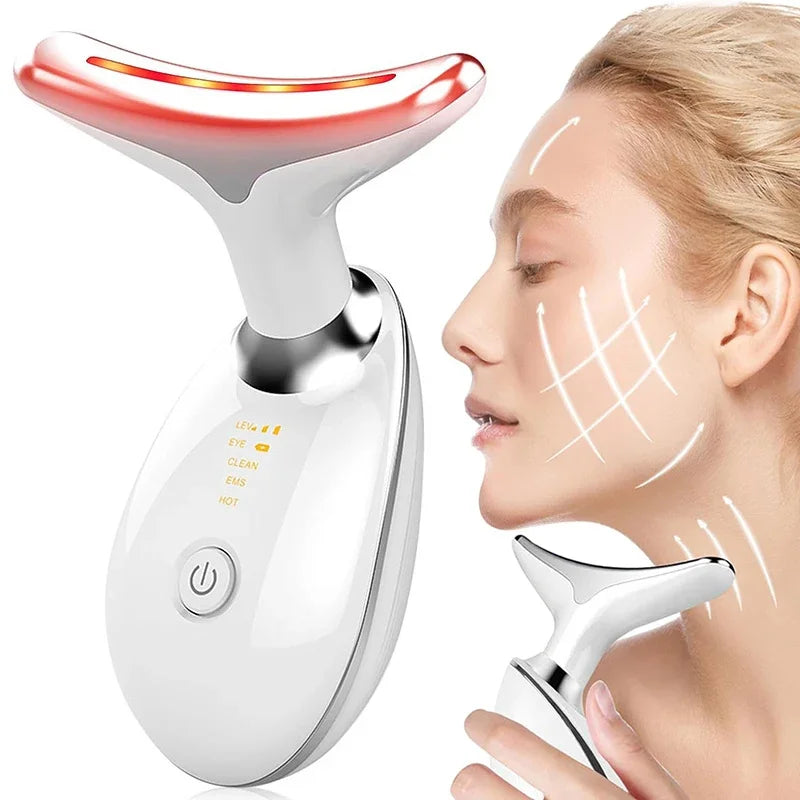 Anti-Wrinkle Beauty Apparatus – Instant Lift, EMS & LED Skin Tightening Device