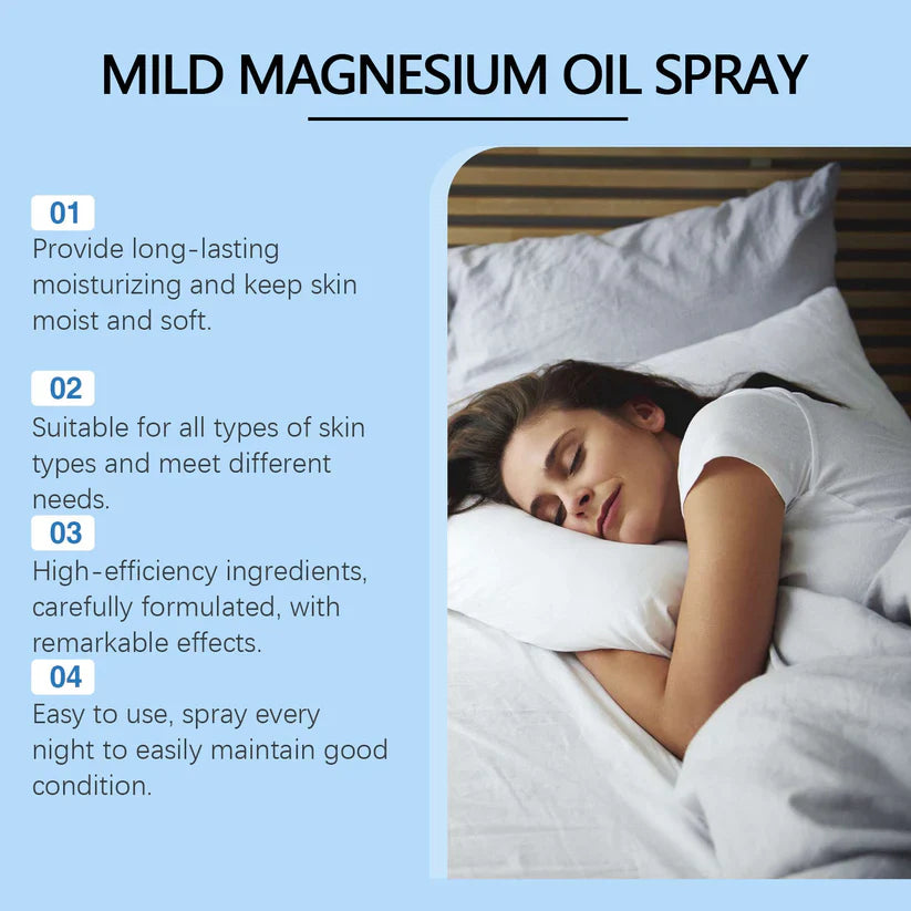 Magnesium Oil Sleep Spray – Nighttime Essential Oil Mist for Sleep & Relaxation