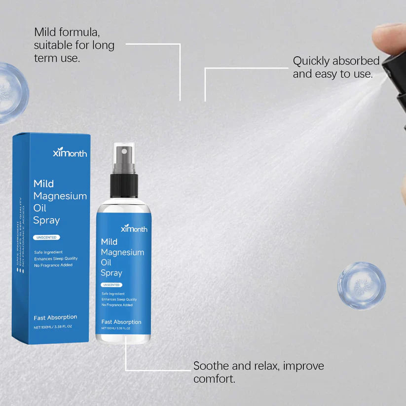 Magnesium Oil Sleep Spray – Nighttime Essential Oil Mist for Sleep & Relaxation