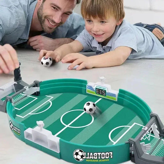Mini Football Table Game – Portable Foosball Board for Family & Kids