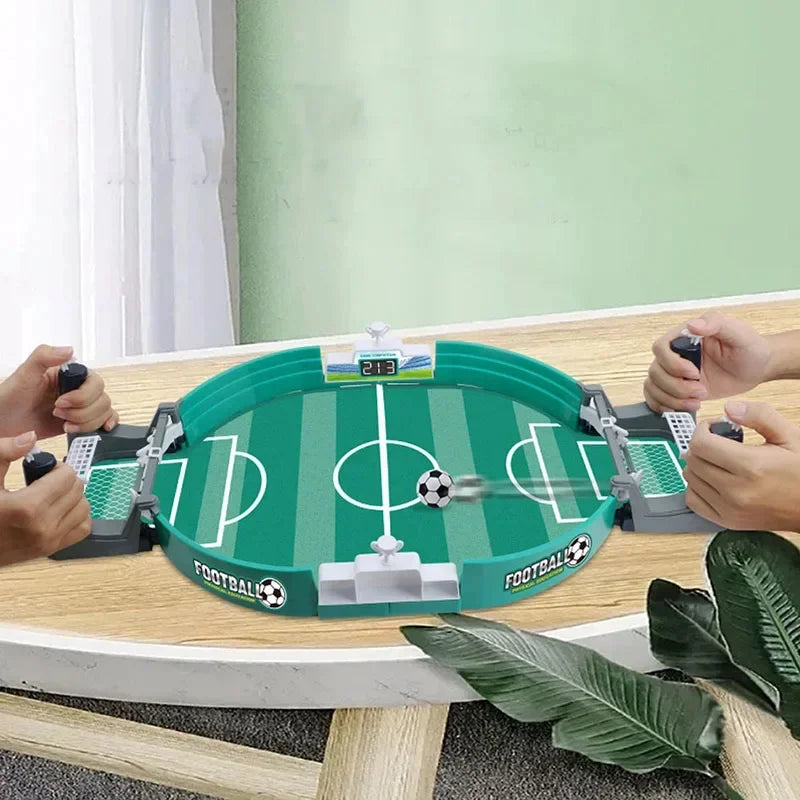 Mini Football Table Game – Portable Foosball Board for Family & Kids