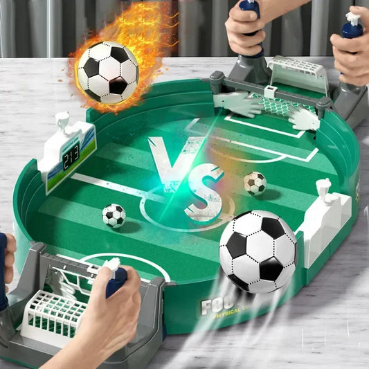 Mini Football Table Game – Portable Foosball Board for Family & Kids
