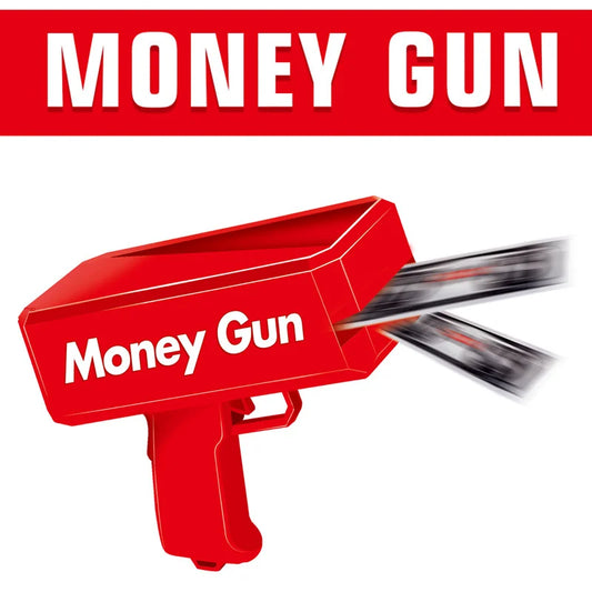 Super Money Gun – Cash Shooting Toy for Parties, Weddings & Fun Events