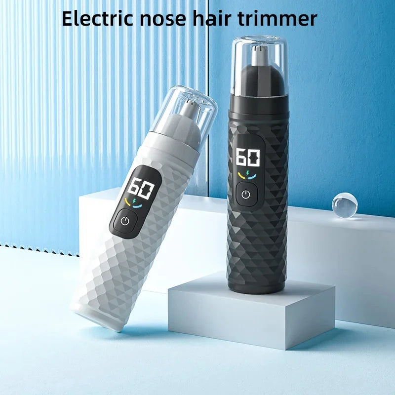 Electric Nose Hair Trimmer – Rechargeable Nose & Ear Hair Cleaner