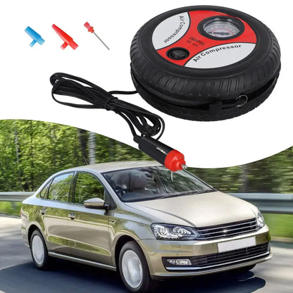 Portable 12V Air Compressor Pump – Compact Tire Inflator