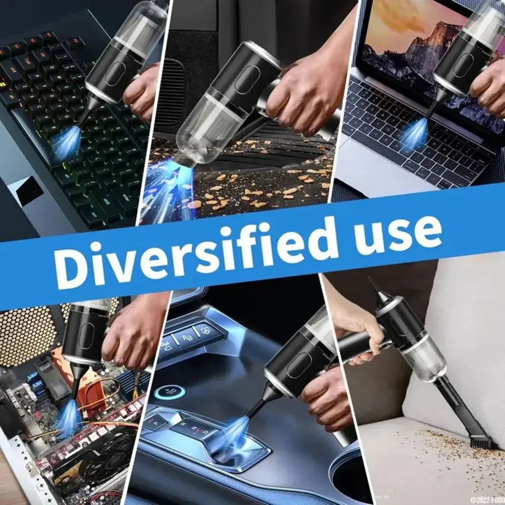 Wireless Car Vacuum Cleaner – Cordless High Suction Mini Handheld