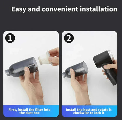 Wireless Car Vacuum Cleaner – Cordless High Suction Mini Handheld