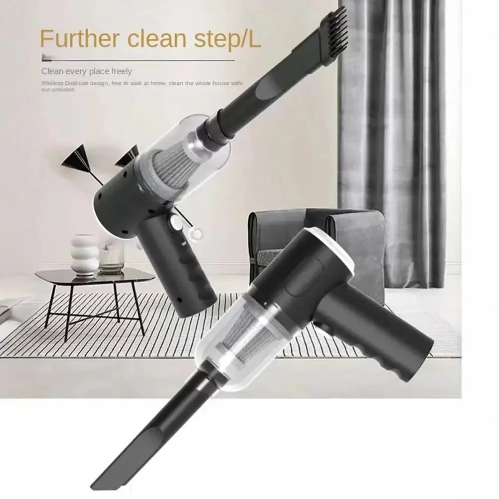 Wireless Car Vacuum Cleaner – Cordless High Suction Mini Handheld