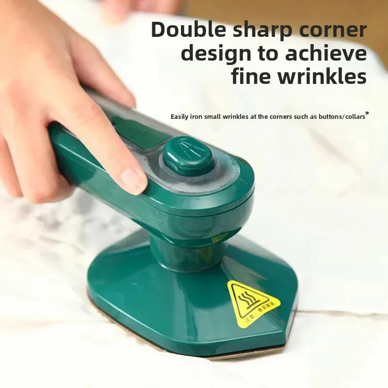 Portable Mini Iron | Travel-Friendly 2-in-1 Steamer & Iron