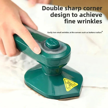 Portable Mini Iron | Travel-Friendly 2-in-1 Steamer & Iron