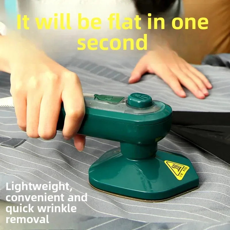 Portable Mini Iron | Travel-Friendly 2-in-1 Steamer & Iron