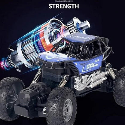 Road Monster 4WD Remote Control Stunt Car – High-Speed Off-Road Rock Crawler