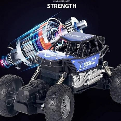 Road Monster 4WD Remote Control Stunt Car – High-Speed Off-Road Rock Crawler