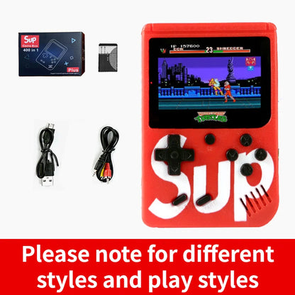 Sup Game Box Plus – 400 in 1 Retro Handheld Gaming Console 🎮