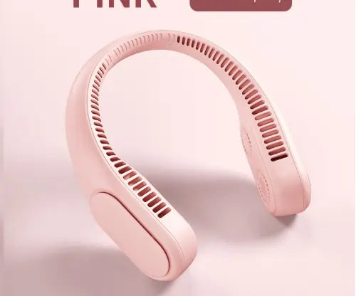 Portable Bladeless Neck Fan – Hands-Free Wearable Cooling Fan