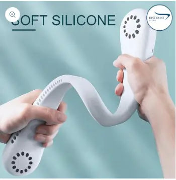 Portable Bladeless Neck Fan – Hands-Free Wearable Cooling Fan