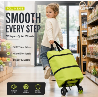 Foldable 2-in-1 Shopping Bag