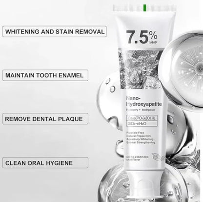 7.5% Nano Hydroxyapatite Toothpaste | Pack of 2