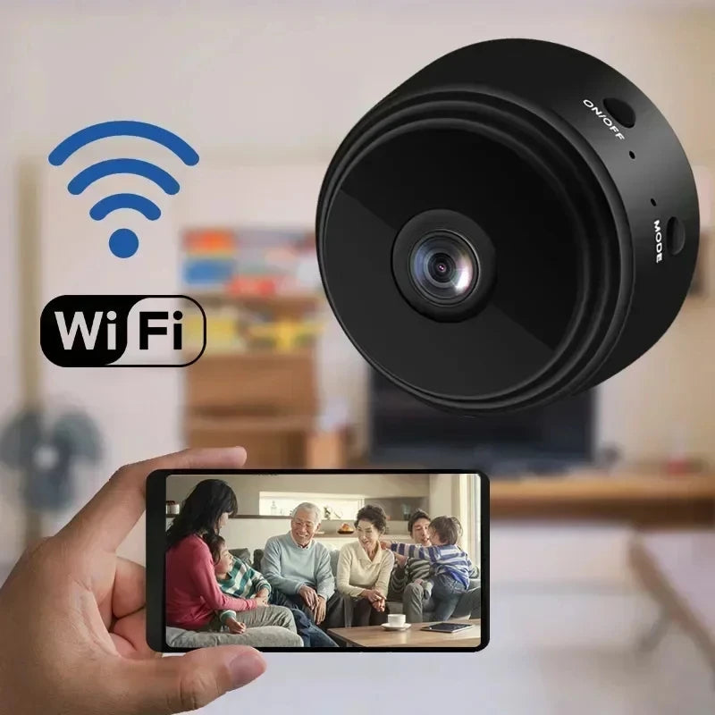 A9 Mini Wireless Security Camera – 1080P HD Portable Surveillance with Magnetic Mount