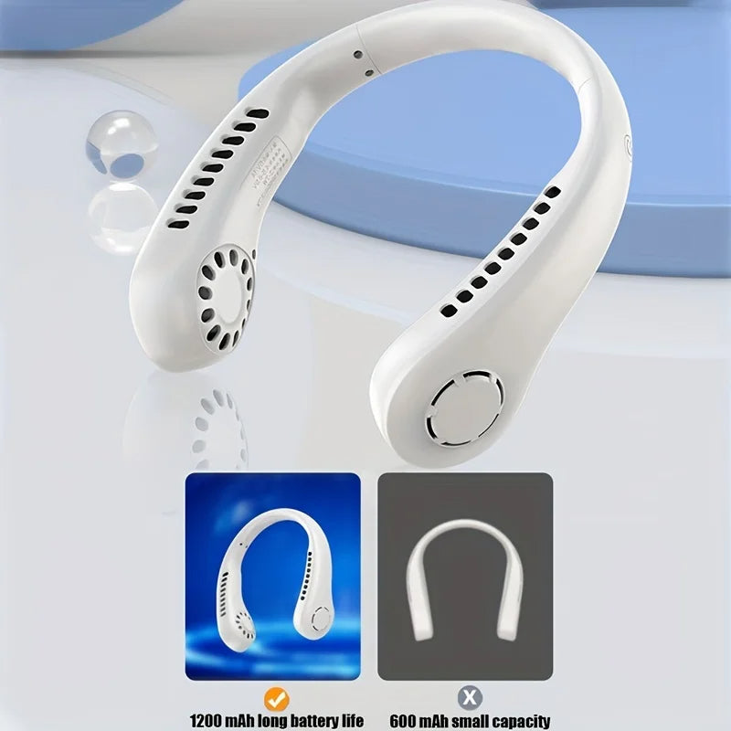 Portable Neck Fan – Hands-Free Cooling Anywhere