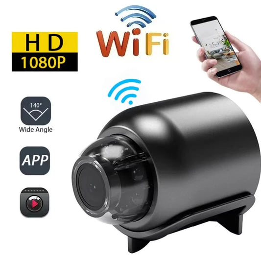 X5 StealthCam Pro – 1080P WiFi Spy Camera with Night Vision & 140° Wide-Angle Lens