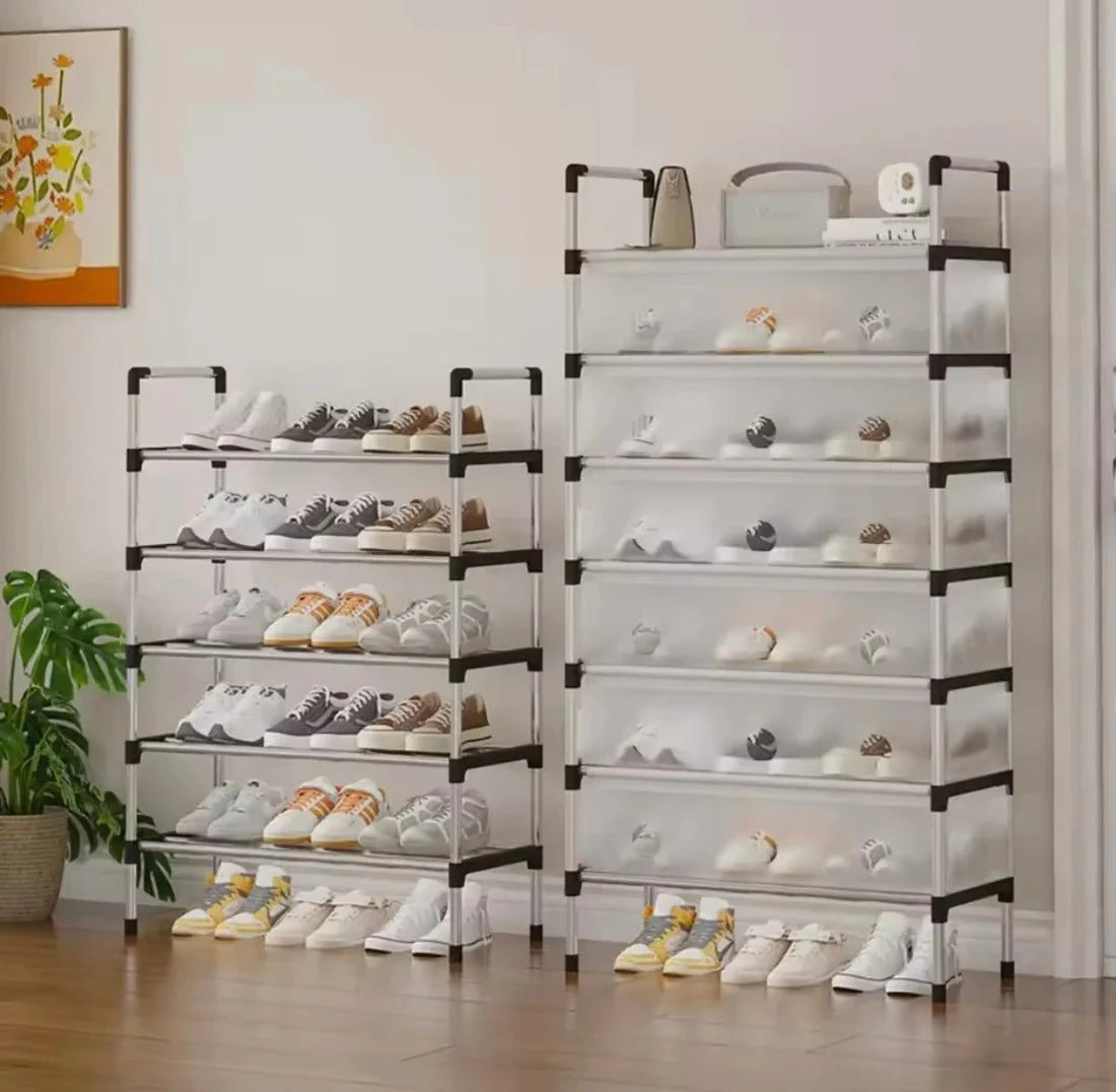 Multi-Layer Dustproof Shoe Rack Organizer