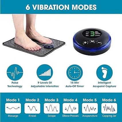 EMS Foot Massager Mat – Portable Pain Relief