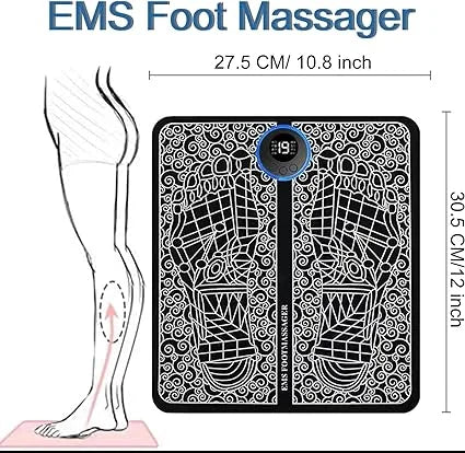 EMS Foot Massager Mat – Portable Pain Relief