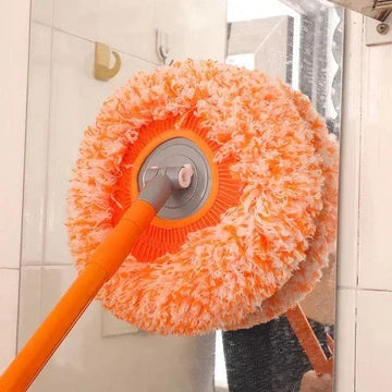 360° Rotating Telescopic Microfiber Dust Mop| Easy Floor Cleaning