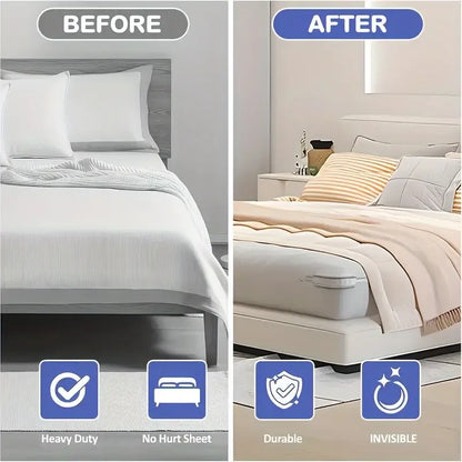 Bed Sheet Holder Straps with Tucker Tool
