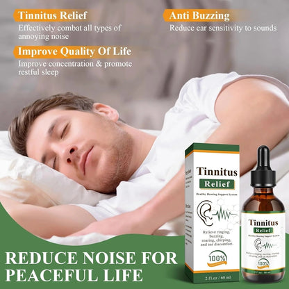 Tinnitus Relief Drops – Fast Relief for Ear Noise, Ringing & Buzzing