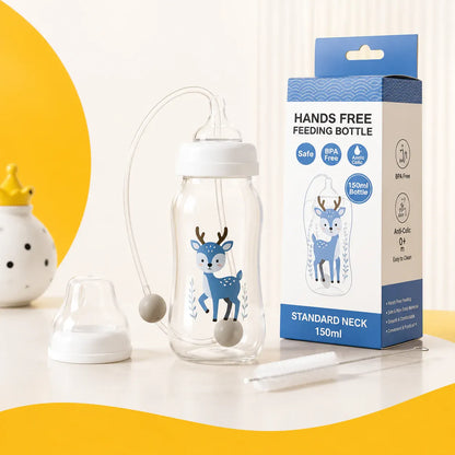Hands-Free Baby Feeding Bottle 240ml